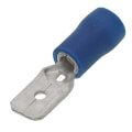 Product Image of Insulated Male Slip-On Solderless Terminal, 16-14 AWG, Tab Size .25 (50 Pack)