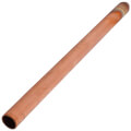 Product Image of 1/2" CTS x Spin Closed End Type L Copper Stub Out Bullet (10" Length)