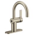 Product Image of Cia 1 Handle High Arc Touchless Bathroom Faucet (Brushed Nickel), 6221EWBN