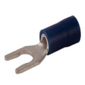 Product Image of Insulated Spring Spade Solderless Terminals, 16-14 AWG, Stud #8 (Pack of 50)