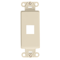Product Image of Quickport, Decora Insert, 1-port (Ivory)