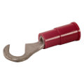 Product Image of Insulated Solderless Hook Terminal, 22-18 AWG, #8 Stud (50 Pack)