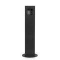 Product Image of 24" Power Pedestal, No Hinge, Surface Mount (Black)