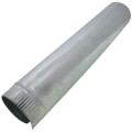 Product Image of 6" 24 Ga Galvanized Snaplock Smoke Pipe (2' Length)
