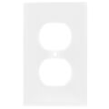 Product Image of Duplex receptacle cover with 1/2" mounting screws (White)