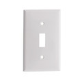 Product Image of Single Toggle Cover w/ 1/2" Mounting Screws (White)