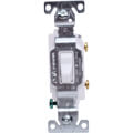Product Image of 1P, 1 HP White Toggle Switch, 20A (120V)