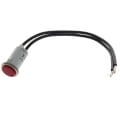 Product Image of Red Snap-In Pilot Light, 6" Leads, 250V (Pack of 5)