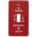 Product Image of Red Mulberry 41005 Emergency Oil Burner Utility Cover Plate (2" x 4")