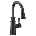 Product Image of Belfield 1 Handle Pulldown Bar Faucet, 1.5 GPM, 6260BL (Matte Black)