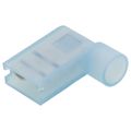 Product Image of Fully Insulated Flag Female Slip-On Solderless Terminal, 16-14 AWG, Tab Size .25 (Pack of 25)