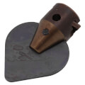 Product Image of T-107 1-3/4" Spade Cutter for K-60SP and K-3800 Drain Cleaning Machines