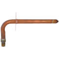 Product Image of 1/2" Expansion PEX Brass x 1/2" Copper Stub Elbow (4" x 8")