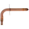 Product Image of 1/2" PowerPEX Copper Stub Out Elbow w/ Ear (3-1/2" x 6")