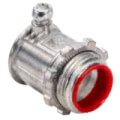 Product Image of 1" Zinc Die Cast EMT Set Screw Connector w/ Insulated Throat