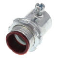 Product Image of 1/2" Steel EMT Set Screw Connector w/ Insulated Throat
