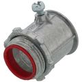 Product Image of 3/4" Zinc Die Cast EMT Set Screw Connector w/ Insulated Throat