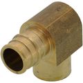 Product Image of 3/4" Expansion PEX x 3/4" Female Sweat Brass Elbow Adapter (Lead Free)