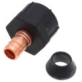 Product Image of 1/2" PEX x Swivel Ballcock Adapter (Lead Free)