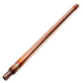 Product Image of 1/2" PEX Crimp x Spin Closed Copper Stub Out Bullet (12" Length)