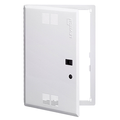 Product Image of 21" Structured Media Premium Vented Hinged Door, Metal (White)