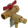 Product Image of 3/4" FIP Swivel Inlet x 3/4" MIP Thread Outlet x 1/2" PEX Crimp Relief Thermal Expansion Relief Valve