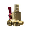 Product Image of 3/4" Female Sweat Inlet x 3/4" Expansion PEX Outlet x 1/2" Expansion PEX Relief Thermal Expansion Relief Valve