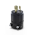 Product Image of Locking Plug, 15A, 125V Industrial Grade (Black)