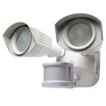 Product Image of LED Security Light Dual Head White Finish 4000K Motion Sensor