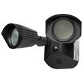 Product Image of LED Security Light Dual Head Black Finish 4000K