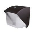 Product Image of 29 Watt Small LED Wall Pack w/ Integrated Bypassable Photocell CCT Selectable 120-277 Volts Dusk to Dawn Security Lighting IP65 Bronze Finish