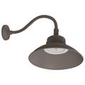 Product Image of LED Gooseneck 30W/40W/50W CCT Selectable 3K/4K/5K Bronze 120-277V w/ Photocell