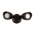 Product Image of LED Security Light Dual Head Bronze Finish 4000K