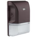 Product Image of LED Small Wall Pack 20W CCT Selectable 3K/4K/5K Bronze Finish 100-277V