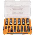 Product Image of KNECT 1/2" Drive Deep Well Impact Socket Set, 14 Piece, Metric