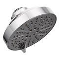 Product Image of Chrome 6 function 4.5" Diameter Spray Head Eco-performance Shower Head, 6512EP