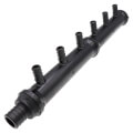 Product Image of Close x 1" x 1/2" PureFlow PolyAlloy PEX Crimp Manifold (6 Outlets)