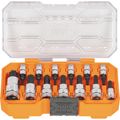 Product Image of 13 Piece Knurled Torx Hex Bit Socket Set, Metric