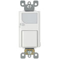 Product Image of Decora Combination Switch w/ LED Guide Light, 15A - White (120V)