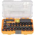 Product Image of KNECT Essential Pass Through Impact Socket Set, 28 Piece, SAE/Metric