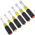 Product Image of Hollow Color-Coded Heavy-Duty Nut Driver Set, 6-Piece (1/4" to 9/16")