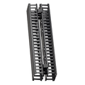 Product Image of Vertical Front And Rear Cable Management, 5" Channel X 40" Long (Black) Snap-on Cover