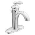 Product Image of Brantford Single Handle High-Arc Bathroom Faucet (Chrome), 6600