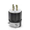 Product Image of Locking Plug, 20A, 347/600V Industrial Grade (Black) & White