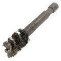 Product Image of 3/8" ID (1/2" OD) Power Copper Fitting Cleaning Refrigeration Brush w/ 1/4" Hex Shank