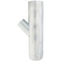 6" x 6" x 4" 26 Ga Galvanized Reducing Wye (2' Length)