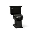Product Image of Memoirs Stately Two-Piece Elongated w/ Concealed Trapway, 1.28 Gpf (Black), K-6669-7