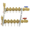 Product Image of 1" TwistFlow Manifold w/ Temp Gauge, Inverted Pex Loops (5 Loops)