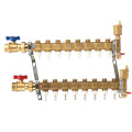 Product Image of 1" TwistFlow Inverted Manifold w/ Temp Gauge (8 Loops)