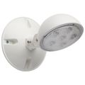 Product Image of Remote Emergency Light, Weatherproof Low Power Single Head, 3-12V 0.75W, White Finish